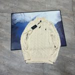 Ralph Lauren Long-Sleeved Shirts Red Eva Cotton Cable Knit Soft And Smooth Exquisite Workmanship Spring Autumn Early