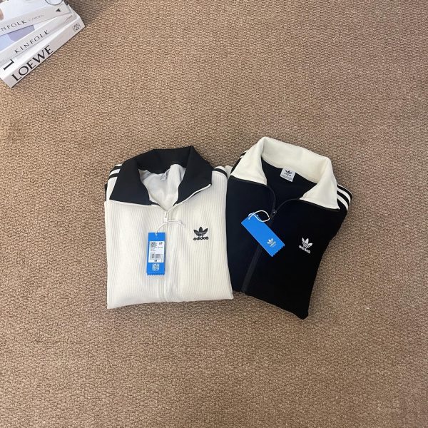 Adidas Long-Sleeved Shirts Red Down Lace Smooth To The Touch Running Spring Autumn
