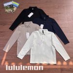 Lululemon Long-Sleeved Shirts Red Down Running Light Business Autumn Winter And