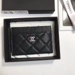 Chanel Card Holder Color Top-Grain Cowhide