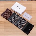 Dior Card Holder Color Top-Grain Cowhide