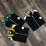 Moncler Coat Yellow Autumn Winter Embroidery Patch