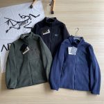 Archaeopteryx Outerwear Red Fleece Fabric Simple Style Autumn Winter