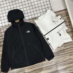 The North Face Outerwear Red Daily Commute Spring Summer Autumn Embroidery Windproof Cuffs