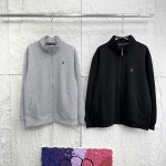 Ralph Lauren Jacket Red Cotton Plain Weave Lace Winter