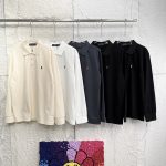 Ralph Lauren Long-Sleeved Shirts Red Winter 3D Logo