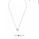 Swarovski Necklace Red Lace