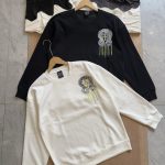 Chrome Hearts Hoodie Ash Cotton Soft And Gentle Spring Autumn Winter Crisp Silhouette