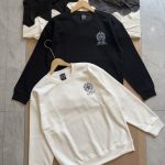 Chrome Hearts Hoodie Ash Cotton Soft And Gentle Spring Autumn Winter Crisp Silhouette