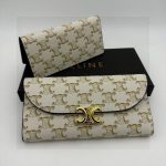 Celine Wallet White