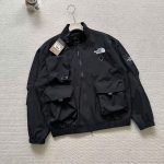 North Jackets Ash Streetwear Autumn Winter And Early Side Pockets