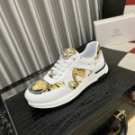 Versace Leather Sneakers