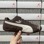 Puma Casual Shoes Brown Suede