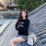 Louis Vuitton Sweater Ash Mohair Fleece Exquisite Workmanship Autumn Winter