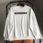 Burberry Sweatshirt Green Cotton Pure 3D Logo