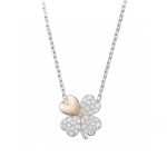 Swarovski Necklace Red Lace