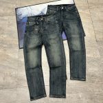 Fendi Jeans Red Minimalist Retro Slim Fit High-End Quality