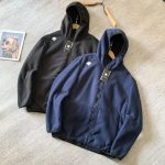 Descente Outerwear Blue Fleece Exquisite Workmanship