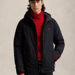 Ralph Lauren Outerwear Red Cotton Silk Nylon Exquisite Workmanship
