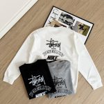 Nike Long-Sleeved Ash Cotton Spring Autumn Winter Crisp Silhouette