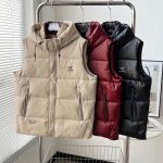 Archaeopteryx Down Jacket Red Duck Patent Leather Autumn Winter Even Stitching Slim Fit Side Pockets
