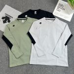 Descente Long-Sleeved Shirts Red Autumn Winter