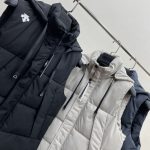Descente Vest Red Cotton Simple And Versatile Suitable For All Body Types Daily Commute Autumn Winter Zippered Pocket