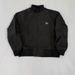 Prada Coat Red Metal Logo 3D Pocket
