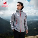 Mammut Outerwear Red Down Fleece Outdoor Functional Fabric Quick-Drying Winter Lightweight And Breathable