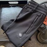 Zegna Trousers Red Cotton Nylon Piqu Formal Business Side Pockets Zippered Pocket