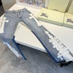 Chrome Hearts Jeans Red Cotton Pure Denim Patch