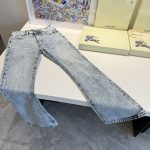 Balenciaga Jeans Red Cotton Pure Denim