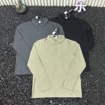 Descente Long-Sleeved Green High-Density Fabric Professional Outdoor Autumn Winter Lightweight And Breathable