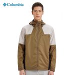 Columbia Outerwear Black Polyester Fiber Mesh Coated Fabric Autumn Slim Fit