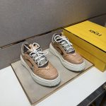 Fendi Casual Shoes Color Mesh