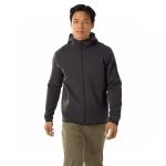 Archaeopteryx Coat Red Wool Cashmere Adhesive Fleece Outdoor Functionality Autumn Winter And Patch