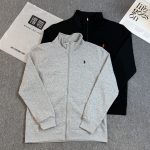 Ralph Lauren Jacket Red Cotton Plain Weave Lace Winter