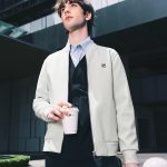 Fila Long-Sleeved Shirt Red Minimalist Style Daily Commute Autumn