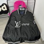 Louis Vuitton Jacket Red Embroidery