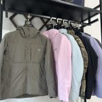 Archaeopteryx Coat Red Duck Down Water-Repellent Fabric