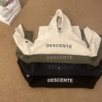 Descente T-Shirts Red Silk Down