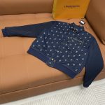 Louis Vuitton Outerwear Red Cotton Pure Denim Embroidery