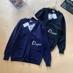 Dior Outerwear Red Wool Jacquard