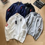 Ralph Lauren Coat Red Cotton Pure Wool