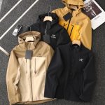 Archaeopteryx Outerwear Yellow Fleece Outdoor Windproof Autumn Winter Three-Proof Fabric