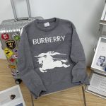 Burberry Sweater Red Jacquard