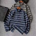 Valentino Long-Sleeved Red Cotton Soft Spandex