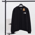 The North Face Sweatshirt Blue Cotton Patch