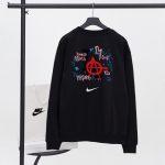 Nike Sweatshirt Black Cotton
