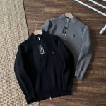 Ralph Lauren Down Jackets Red Wool Simple And Clean Style Autumn Winter